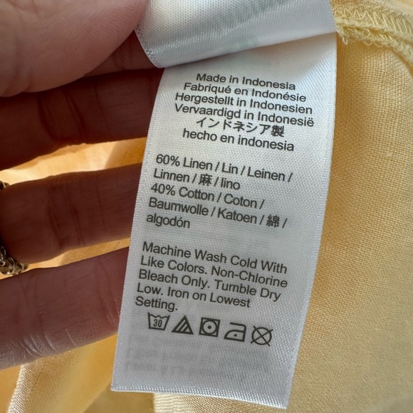 J Crew Relaxed Fit Linen Beach Shirt - Picture 9 of 10